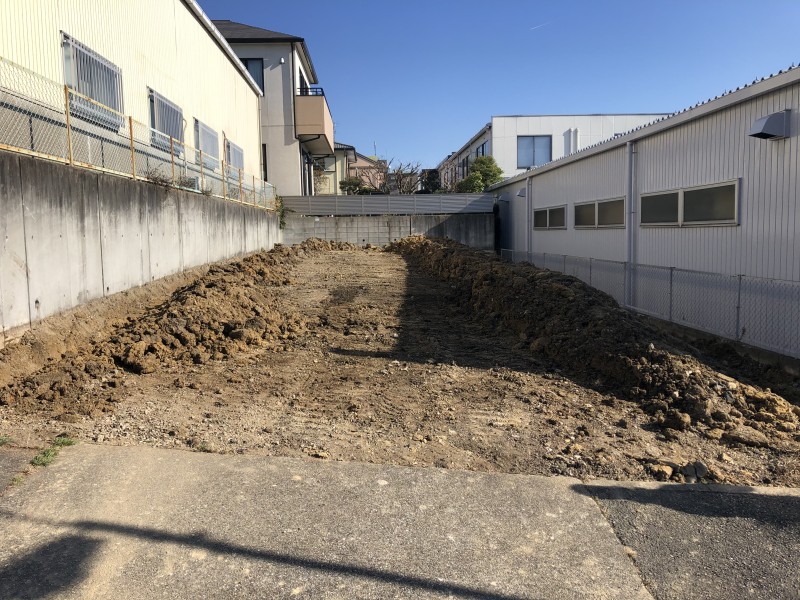 名古屋市名東区ブロック塀の解体工事