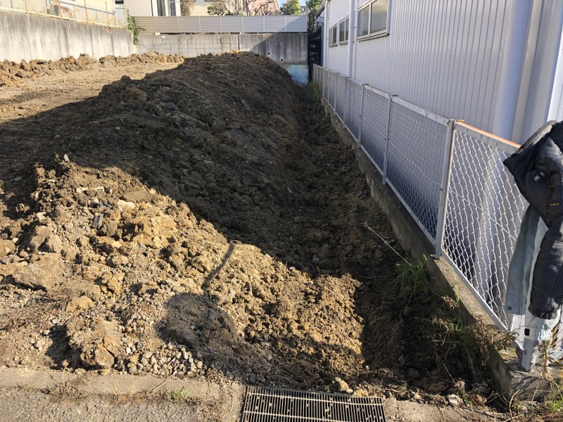 名古屋市名東区ブロック塀の解体工事