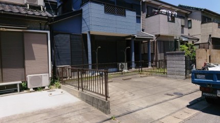 名古屋市緑区カーポートの撤去【撤去後】