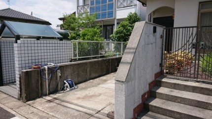 名古屋市名東区カーポートの撤去【撤去後】