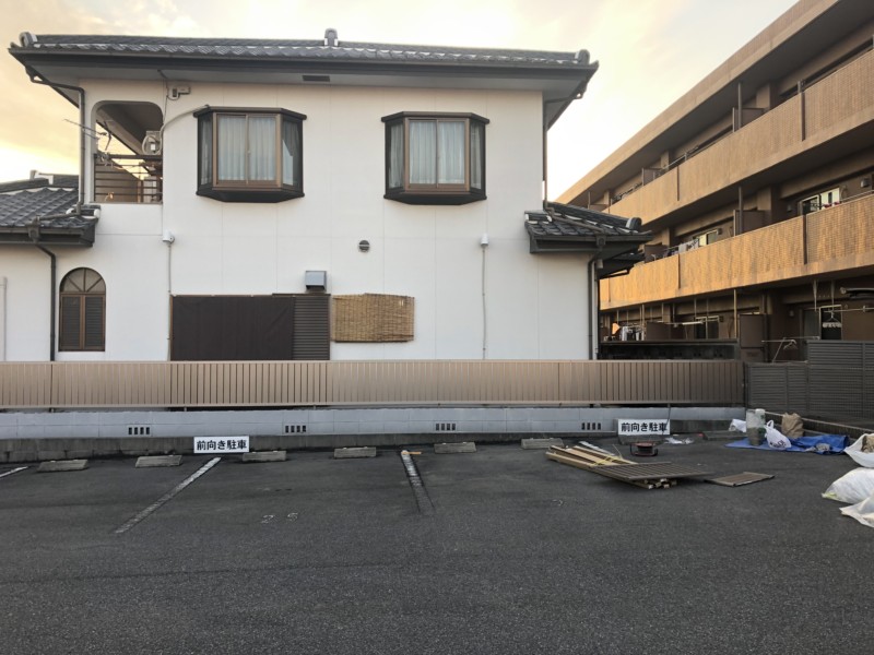 名古屋市南区ブロック工事【フェンス設置】