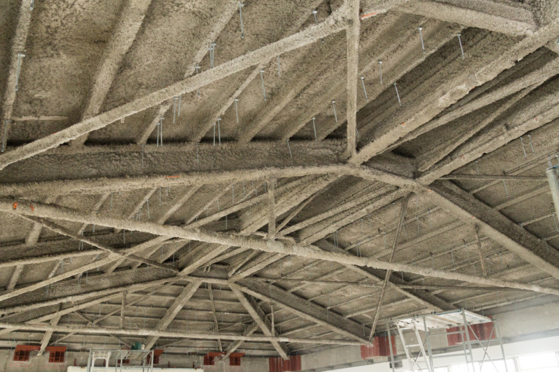 アスベスト吹付け