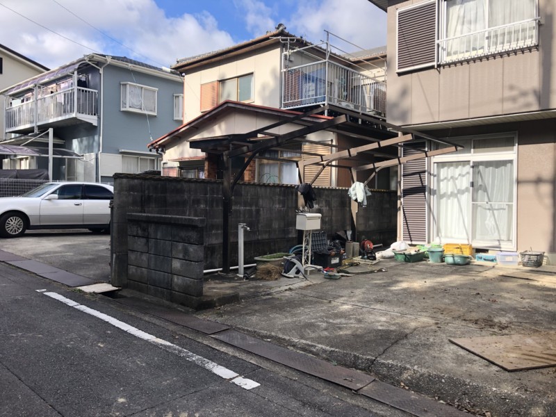 愛知県瀬戸市お庭の解体/リフォーム【庭石×ブロック】