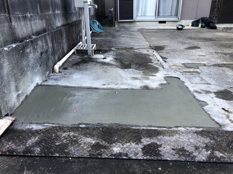 愛知県瀬戸市お庭の解体/リフォーム【庭石×ブロック】