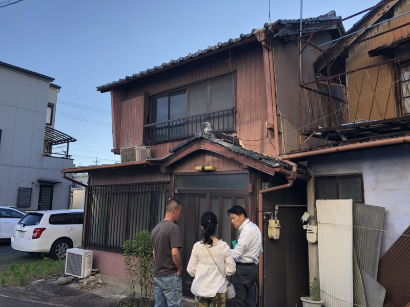 名古屋市守山区の木造2階建て解体工事