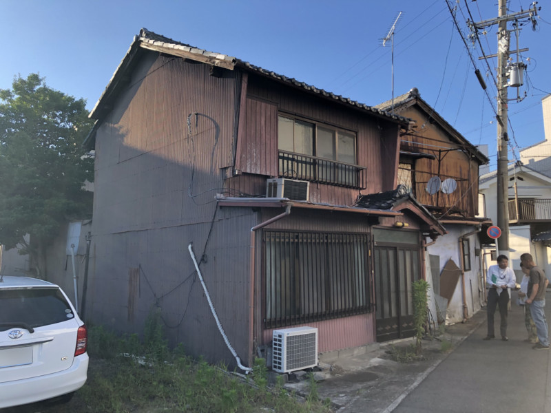 名古屋市守山区の木造2階建て解体工事