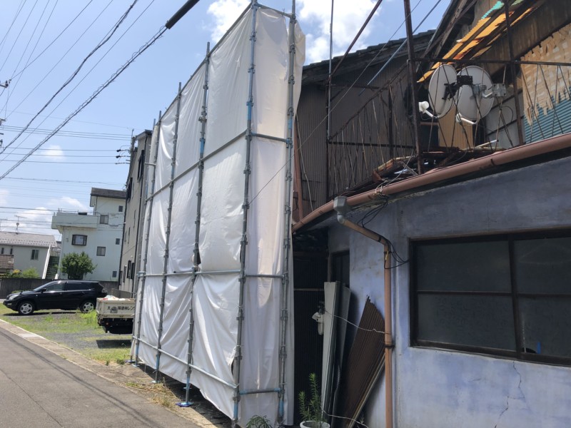 名古屋市守山区の木造2階建て解体工事