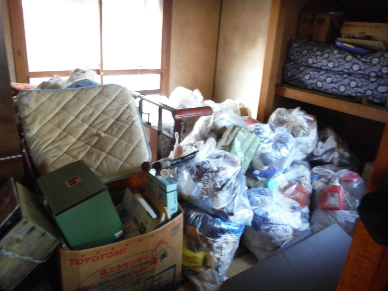 愛知県犬山市の木造2階建て住宅の解体工事例