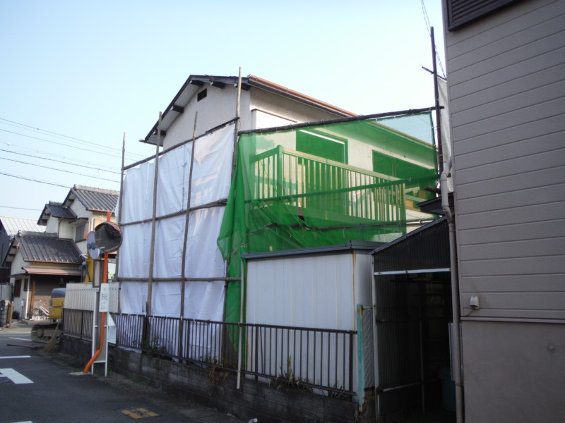 愛知県犬山市の木造2階建て住宅の解体工事例