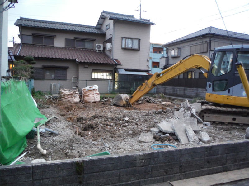 愛知県犬山市の木造2階建て住宅の解体工事例