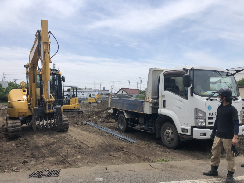 保有機械｜ハウス解体