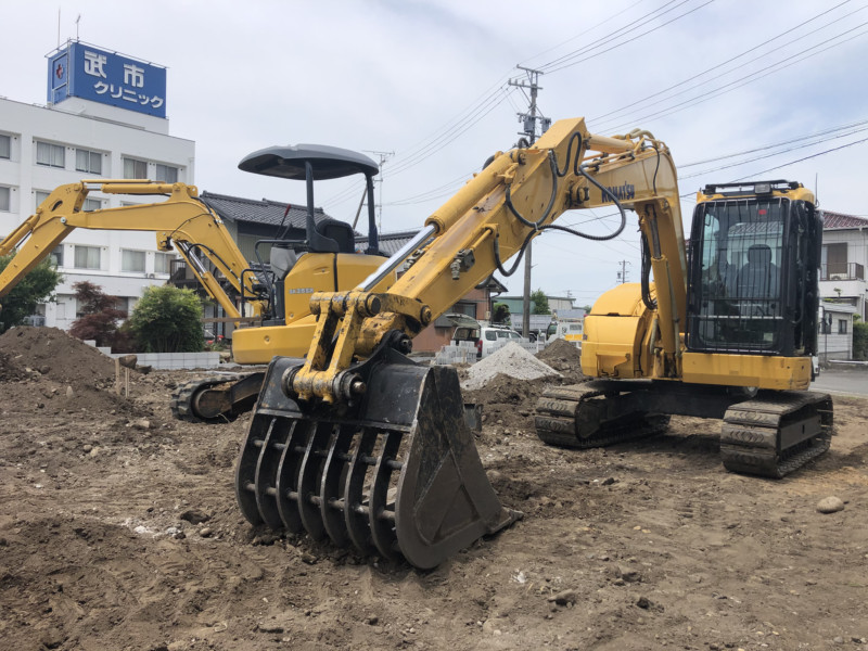 保有機械｜ハウス解体