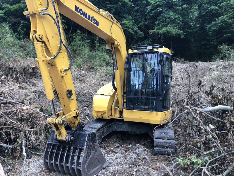 保有機械｜ハウス解体