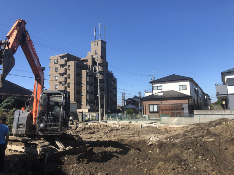 【費用事例】名古屋市北区の木造平屋住宅の解体工事【庭木、庭石】