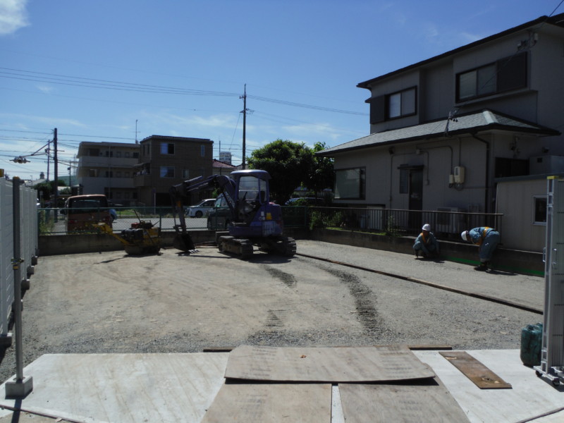 名古屋市守山区のアスファルト舗装工事【駐車場110㎡50万円】