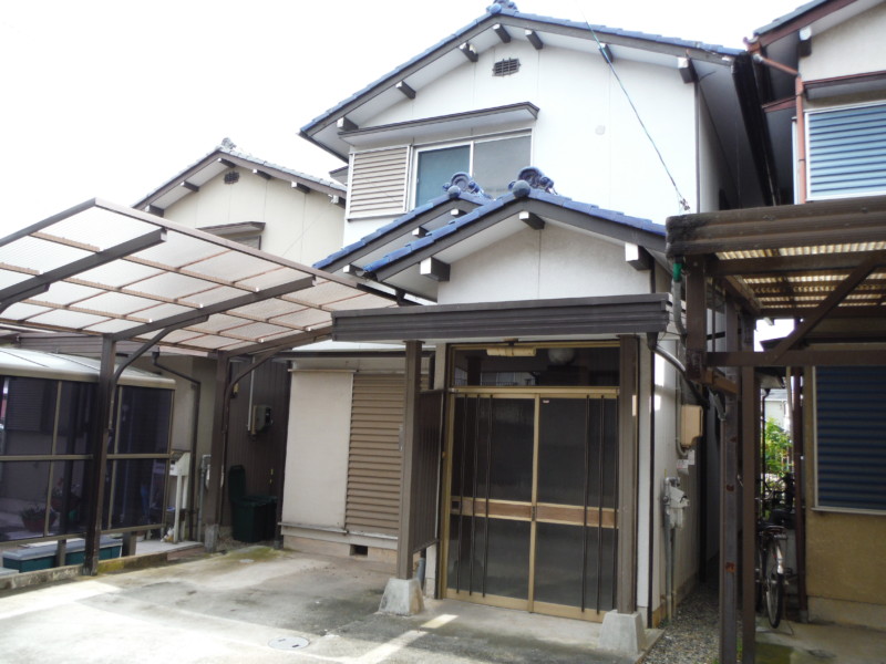 名古屋市北区の木造2階建て住宅の解体工事