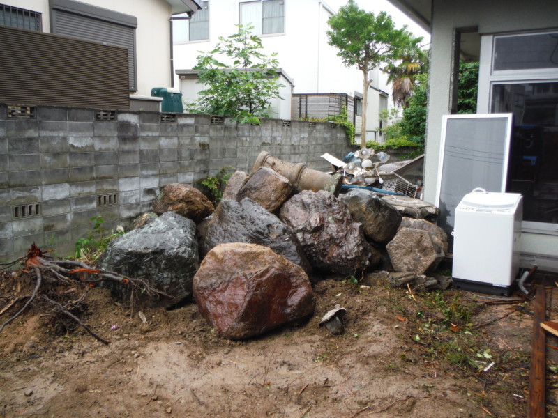 名古屋市千種区コンクリート造2階建て住宅の解体工事