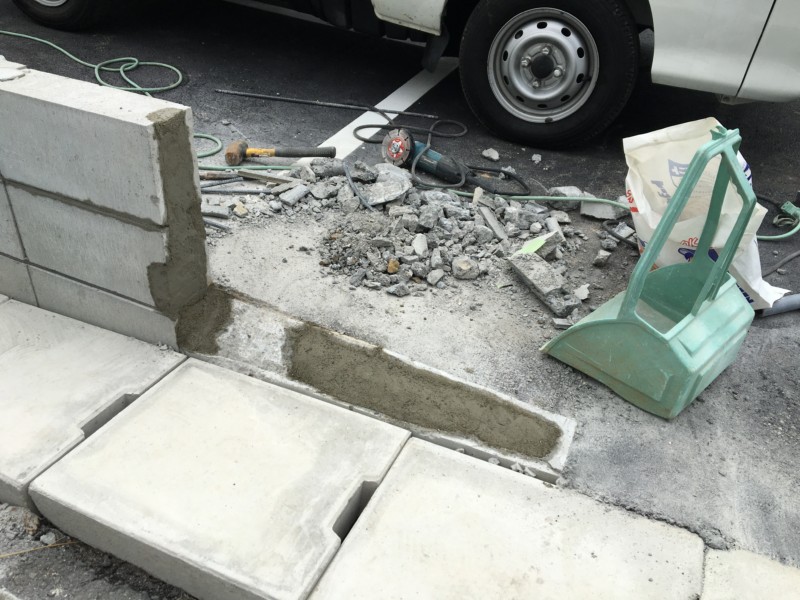 愛知県犬山市のアスファルト舗装工事