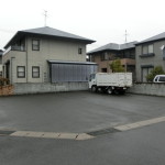 名古屋市中川区のアスファルト舗装撤去工事お見積り調査