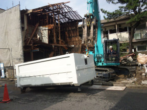 小牧市の解体工事が完工