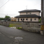 愛知県春日井市のブロック塀の解体工事お見積もり調査