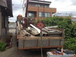 物置の撤去が完工｜岐阜市