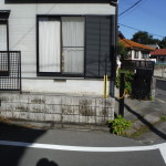 名古屋市中川区のブロック塀の解体工事お見積り調査