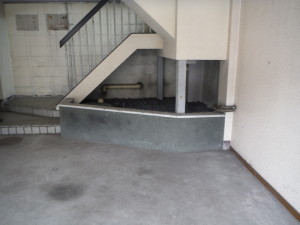 名古屋市中村区のコンクリート壁の解体工事お見積り調査