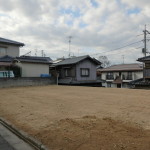 きれいな更地になりました