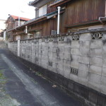 愛知県一宮市のブロック塀の撤去工事お見積り調査