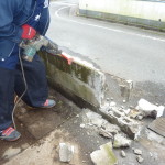 名古屋ブロック塀撤去