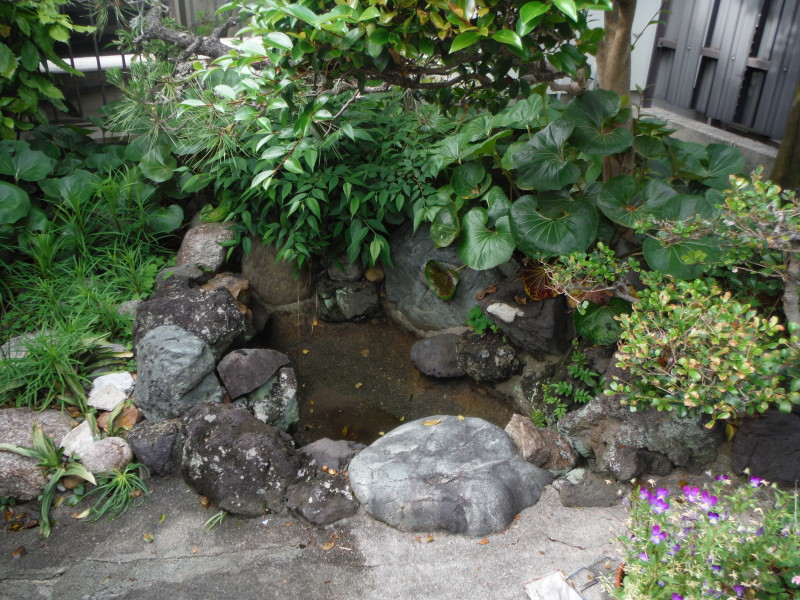 名古屋市千種区の池の撤去工事お見積り調査