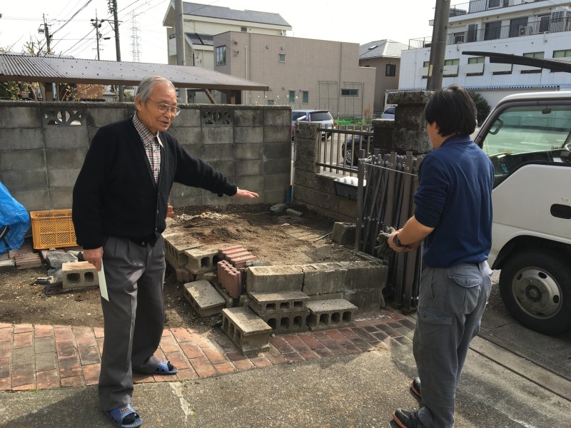 名古屋市天白区の看板撤去