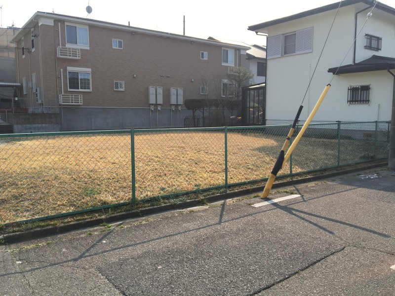 名古屋市のフェンス撤去