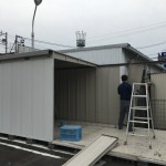 倉庫撤去が完工