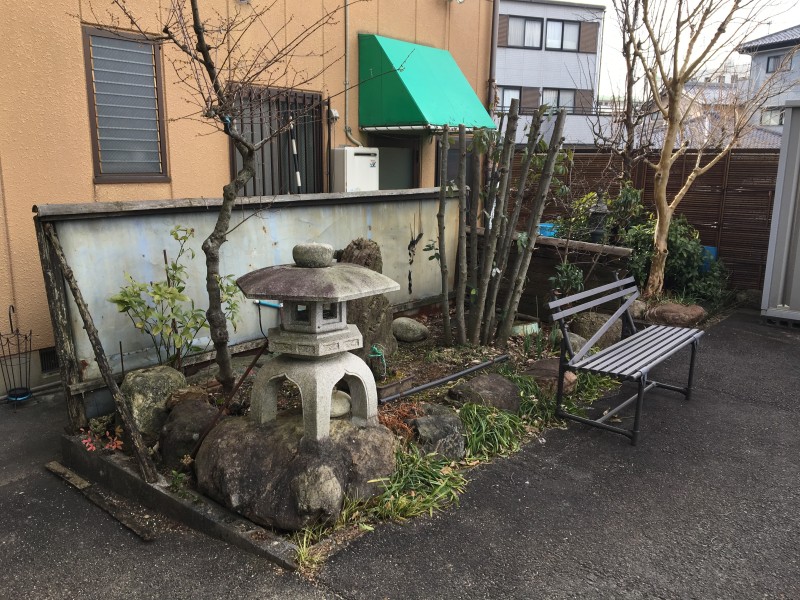 愛知県犬山市の灯篭の撤去処分お見積り調査