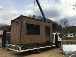 名古屋市のコンテナーハウス撤去処分