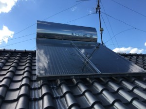 愛知県江南市の温水機パネル撤去工事お見積り調査