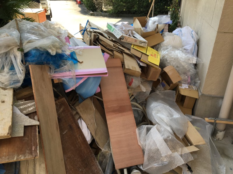 愛知県東海市の不用品撤去作業