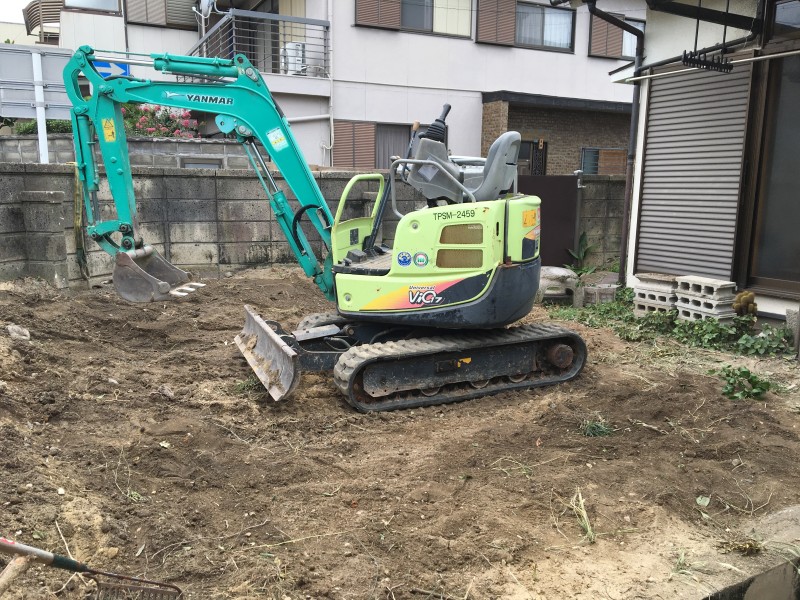 庭石の撤去処分|名古屋市南区
