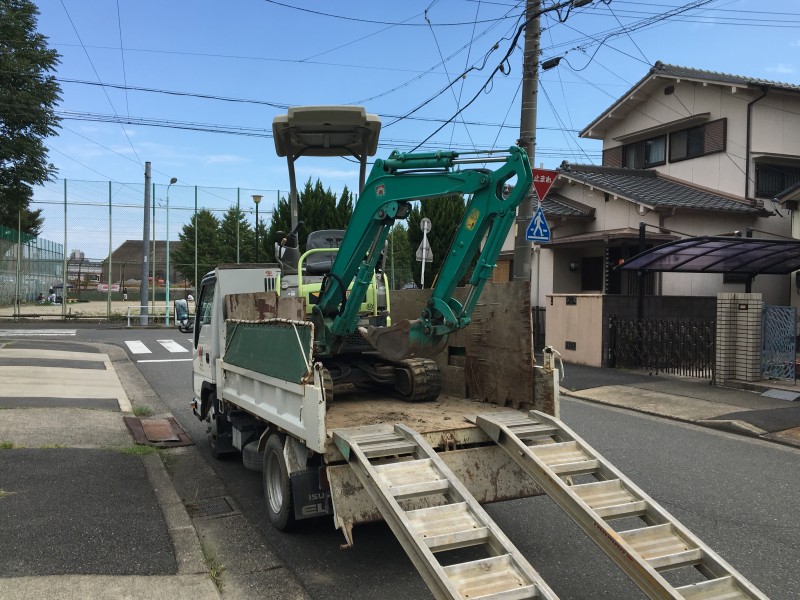 庭石の撤去処分|名古屋市南区