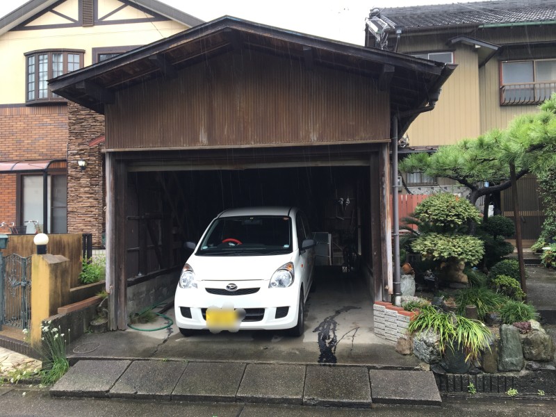 名古屋市南区の平屋解体工事お見積り調査