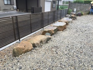 庭石撤去お見積り