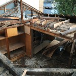 屋根天井の撤去