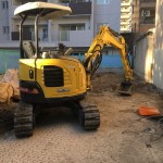 名古屋市西区の土間コンクリート撤去