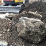 コンクリート基礎の撤去|名古屋市西区