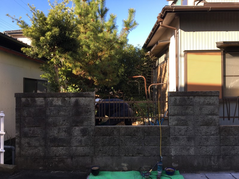 あま市|庭石の撤去