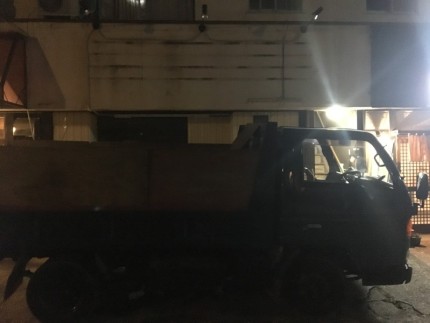 看板撤去の施工後｜稲沢市