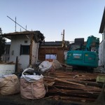 愛知県犬山市の木造２階建て解体工事