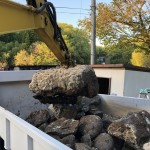 庭石の撤去｜名古屋市守山区
